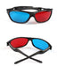 Gafas 3D rojas y azules universales, montura negra para juegos de películas. - Quierox - Tienda Online