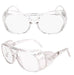 Gafas protectoras transparentes blancas - Quierox - Tienda Online