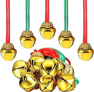 Gejoy 12 Piezas De Collares De Campana De Navidad - Quierox - Tienda Online