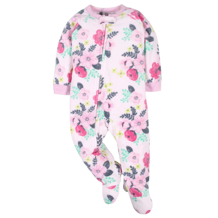 GERBER Pack de 2 pijamas de forro polar con flores y koalas para bebé niña - Quierox - Tienda Online