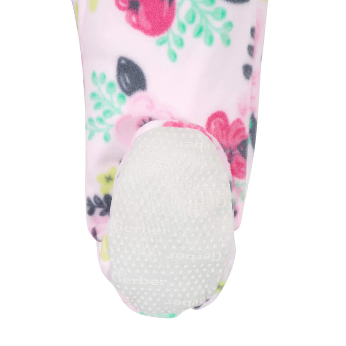 GERBER Pack de 2 pijamas de forro polar con flores y koalas para bebé niña - Quierox - Tienda Online