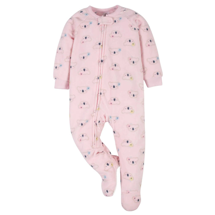 GERBER Pack de 2 pijamas de forro polar con flores y koalas para bebé niña - Quierox - Tienda Online