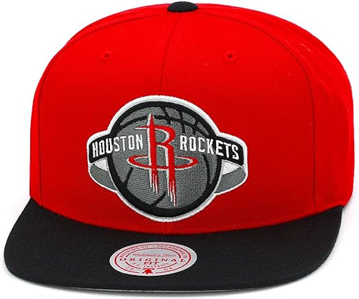 Gorra de lana Mitchell & Ness de dos tonos para hombre Houston Rockets rojo - Quierox - Tienda Online