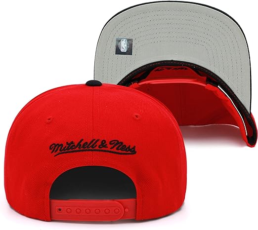 Gorra de lana Mitchell & Ness de dos tonos para hombre Houston Rockets rojo - Quierox - Tienda Online