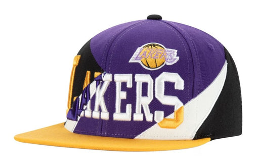 Gorra snapback morada Multiply de Mitchell & Ness de Los Angeles Lakers para hombre - Quierox - Tienda Online