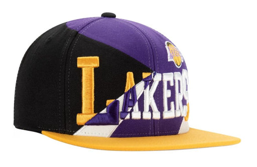 Gorra snapback morada Multiply de Mitchell & Ness de Los Angeles Lakers para hombre - Quierox - Tienda Online