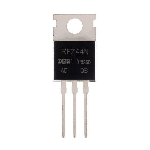 IRFZ44N Transistor MOSFET de potencia rectificador de canal N TO-220 (pack 10 piezas) - Quierox - Tienda Online