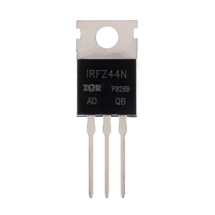 IRFZ44N Transistor MOSFET de potencia rectificador de canal N TO-220 (pack 10 piezas) - Quierox - Tienda Online