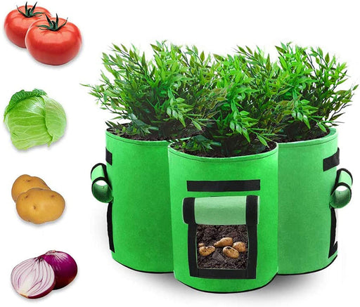 JoaSinc - Bolsas de cultivo de patatas de 7 galones de jardÃ­n (paquete de 3) - Quierox - Tienda Online