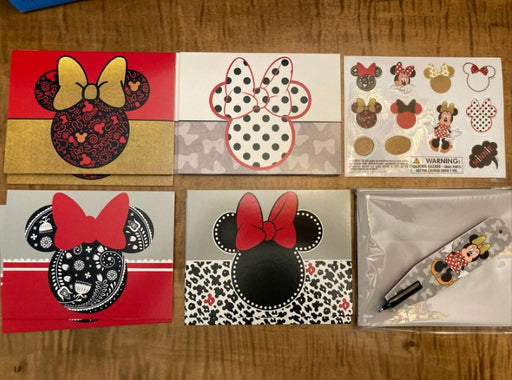 Juego de tarjetas de ocho notas en blanco de Disney Minnie Mouse - Quierox - Tienda Online