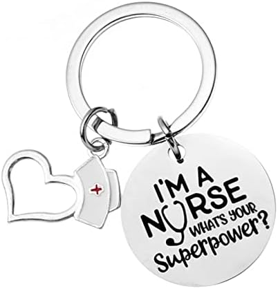 Llavero de regalo para enfermeras I'm a Nurse Whats Your Superpower - Quierox - Tienda Online