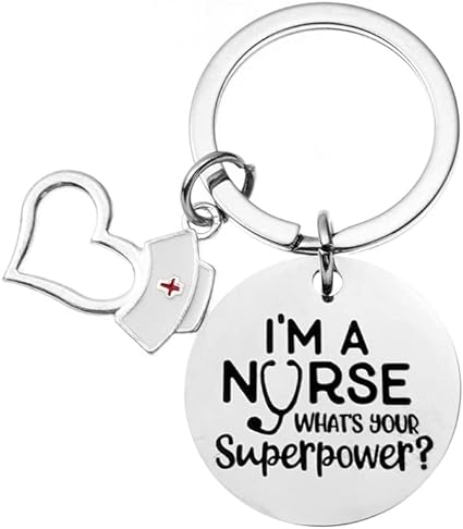 Llavero de regalo para enfermeras I'm a Nurse Whats Your Superpower - Quierox - Tienda Online