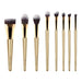 Luxie - Glitter and Gold Brush Set - Quierox - Tienda Online
