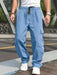 Manfinity Hypemode - Pantalones cargo para hombre con bolsillo con solapa y cintura - Quierox - Tienda Online