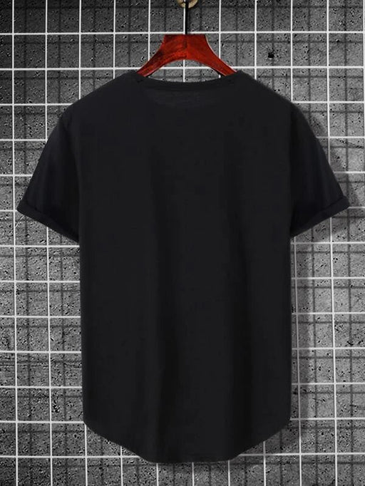 Manfinity Men Smile Face Print Tee - Quierox - Tienda Online