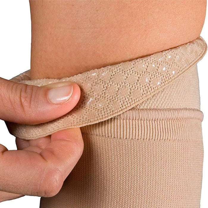 Manga para brazo con banda de silicona Dot 20-30 mmHg Beige - Quierox - Tienda Online