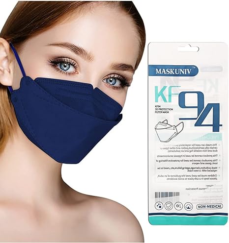 Mascarilla KF94 para adultos, mascarilla protectora 3D para seguridad facial de 4 capas - Quierox - Tienda Online