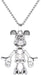 Mickey Mouse Colgante Acero Inoxidable - Quierox - Tienda Online