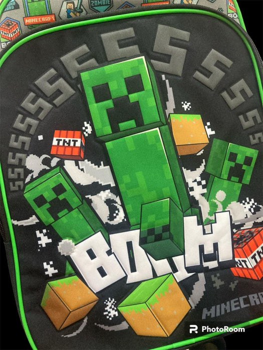 Mochila De Minecraft Para Niños Multi Clr - Quierox - Tienda Online