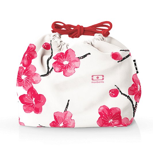 MONBENTO BOLSA DE TRANSPORTE BENTO DE FLORES DE CEREZO - Quierox - Tienda Online