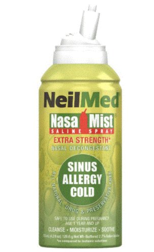 NasaMist Spray salino hipertónico de fuerza extra NeilMed - Quierox - Tienda Online