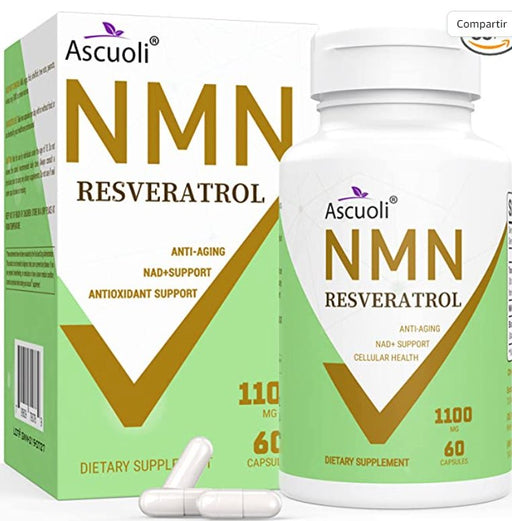 NMN 500 mg + suplemento transresveratro - Quierox - Tienda Online