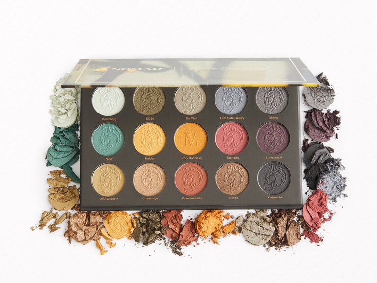 NOMAD Berlin Underground Eyeshadow Palette - Quierox - Tienda Online