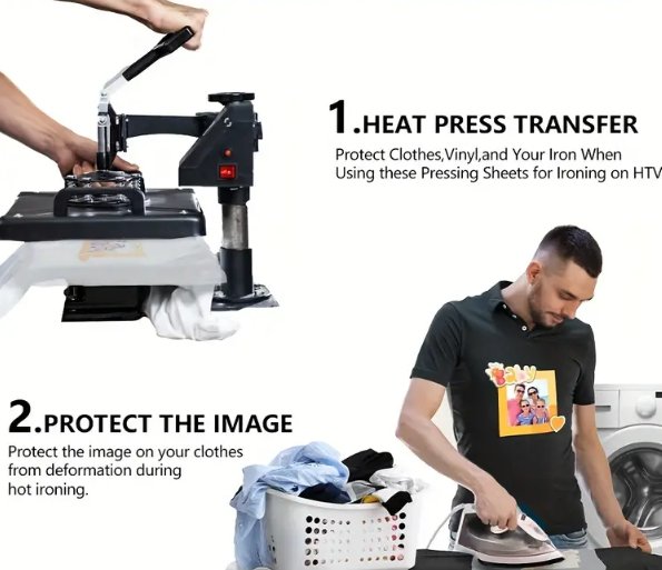 Papel de teflón brillante para camisetas de transferencia de calor - Quierox - Tienda Online