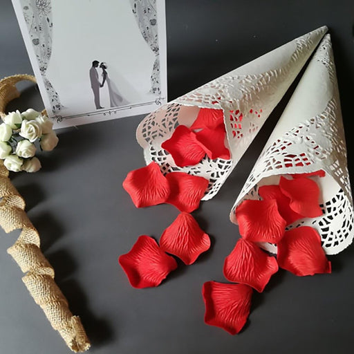 Papel encaje Doilies para la decoración de vajilla de boda 250pcs - Quierox - Tienda Online