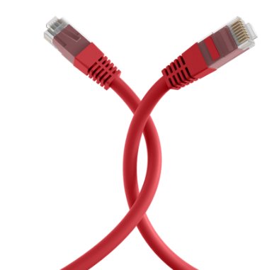 Patch Cord RJ45 Cat.5e U/UTP PVC CCA rojo - Quierox - Tienda Online