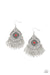 PENDIENTES ROJOS PAPARAZZI "DREAM A LITTLE DREAMCATCHER" - Quierox - Tienda Online