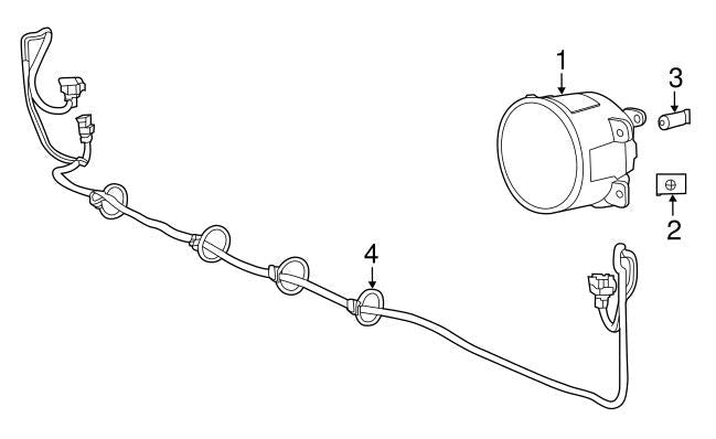 Puente de luz antiniebla de cableado Fiat - Quierox - Tienda Online