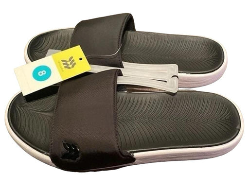 Sandalias sin cordones Wesley Slides negras para hombre - Quierox - Tienda Online