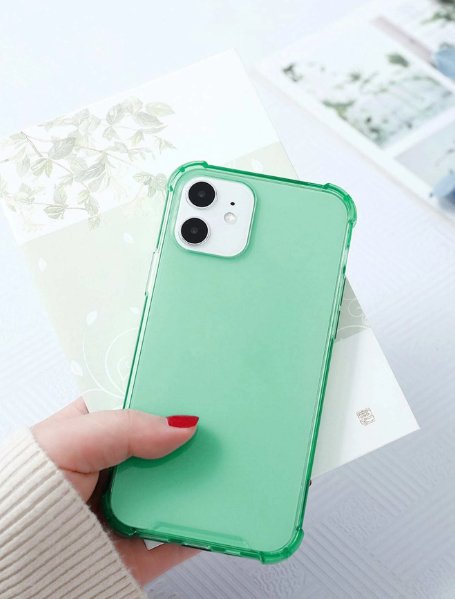 SHEIN COVER de teléfono sólida y anticaída para IPHONE 12 PRO MAX - Quierox - Tienda Online