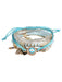 SHEIN Juego De Pulsera Con Cuentas Azules De 6 Piezas - Quierox - Tienda Online