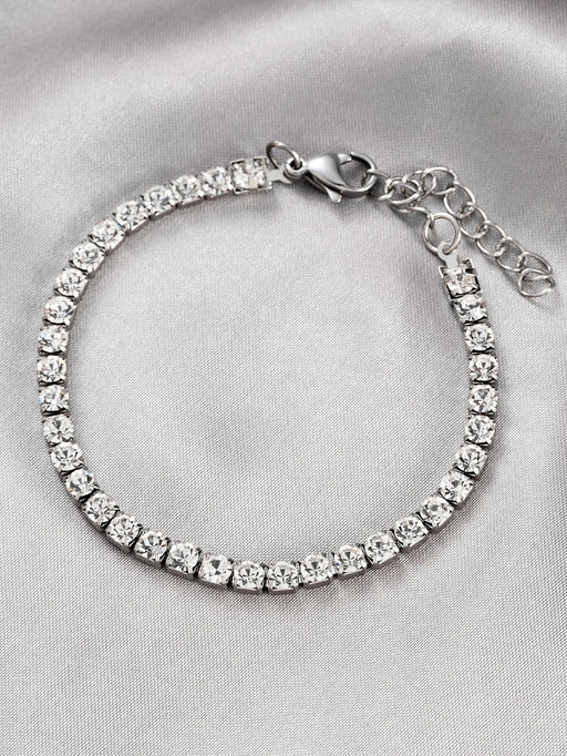 Shein Pulsera con decoración de diamantes de imitación - Quierox - Tienda Online