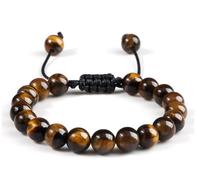 SHEIN pulsera de cuentas de piedra a la moda para hombres - Quierox - Tienda Online