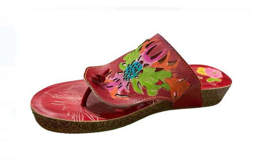 SOCOFY Sandalias de cuero de vaca para las mujeres - Quierox - Tienda Online