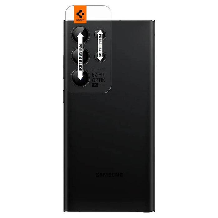 Spigen EZ Fit Optik Pro Protector de lente para Samsung Galaxy S23 Ultra - Quierox - Tienda Online