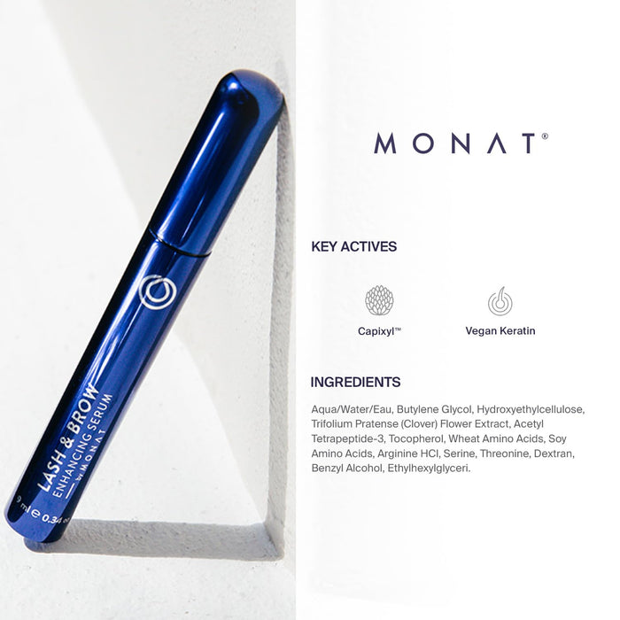 Suero potenciador de pestañas y cejas de MONAT™ - Quierox - Tienda Online