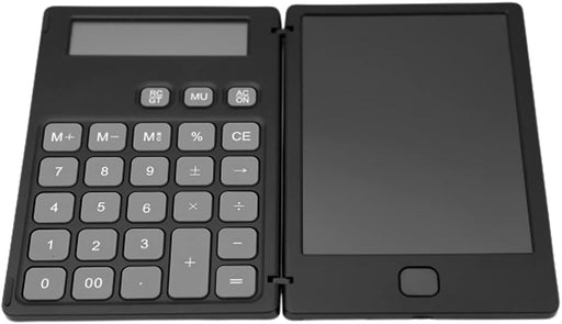 Swq Calculadora de mano, pantalla de 12 dígitos, bloc de notas escrito a mano - Quierox - Tienda Online