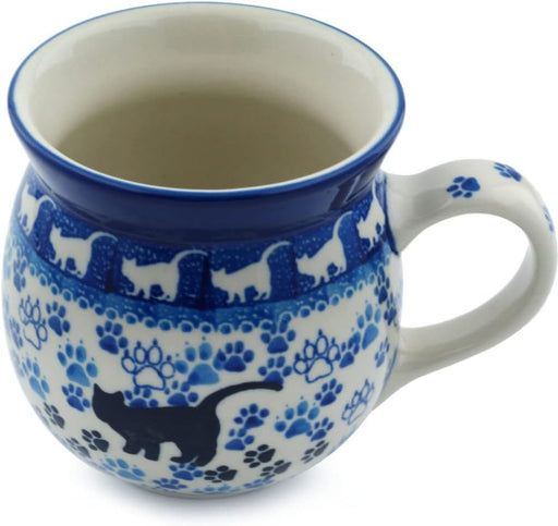 Taza de burbujas de cerámica polaca de 16 oz hecha por Ceramika Artystyczna - Quierox - Tienda Online