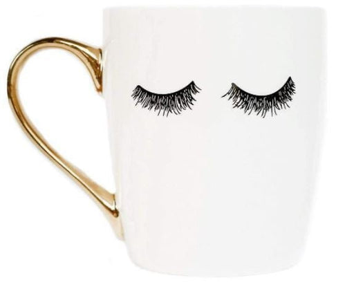 Tazas de cafÃ© con asa dorada, 16 onzas, - Quierox - Tienda Online