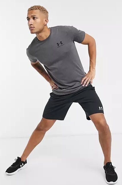 Under Armour - Camiseta gris con logo Training de Under Armour - Quierox - Tienda Online