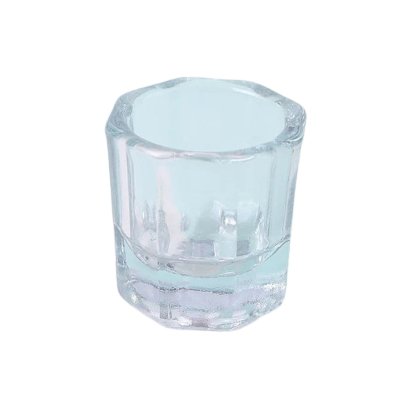 Vaso para uñas de cristal octogonal creativo - Quierox - Tienda Online