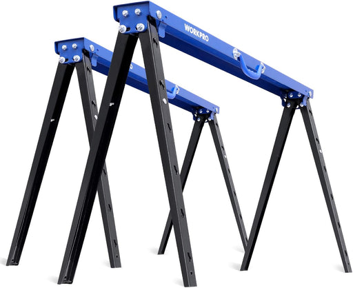 WORKPRO Sawhorse plegable portátil, capacidad de peso de 1000 libras - Quierox - Tienda Online