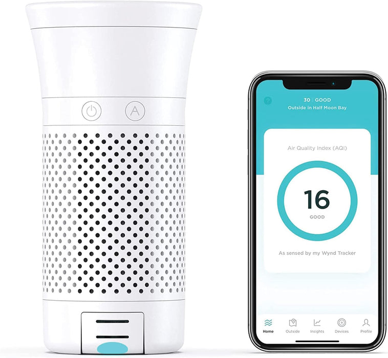 WYND Smart Portable Air Purifier (purificador de ar portátil Inteligente) - Quierox - Tienda Online