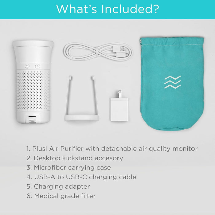 WYND Smart Portable Air Purifier (purificador de ar portátil Inteligente) - Quierox - Tienda Online