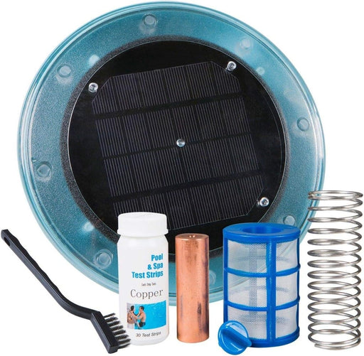 XtremepowerUS 90120 Sistema Reduce Cloro Algas Purificador Piscina Ionizador Solar - Quierox - Tienda Online