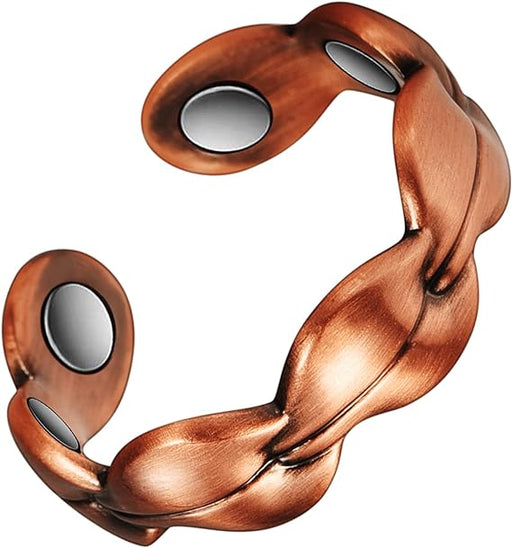 YINOX Anillo magnético de cobre para artritis mujeres hombres ajustable saludable - Quierox - Tienda Online